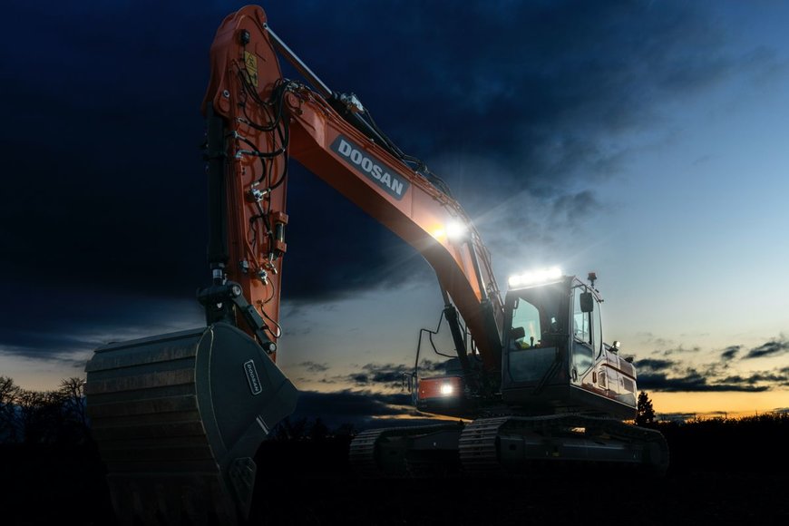 Doosan completa la nueva gama de excavadoras medianas 'DX-7'